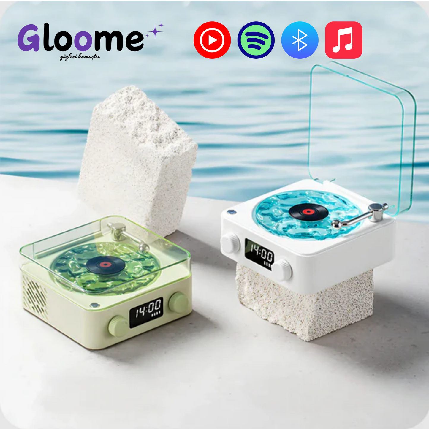 Gloome® Retro Pikap Hoparlör